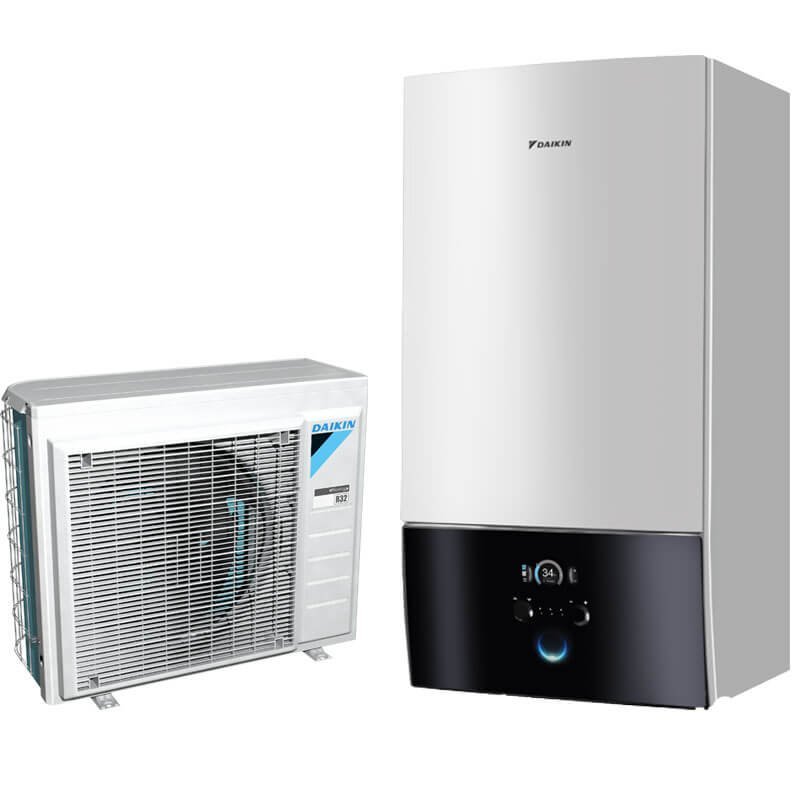 Daikin Altherma3 9,37 kW su 9 kW el. tenu